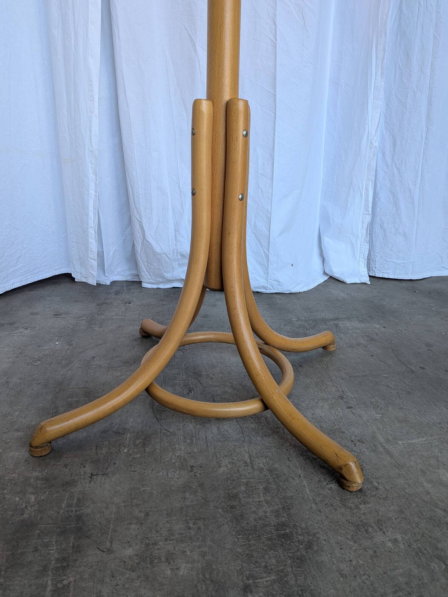 Vintage Bentwood Coat Stand in Thonet Style with Umbrella Holder / Hall Tre