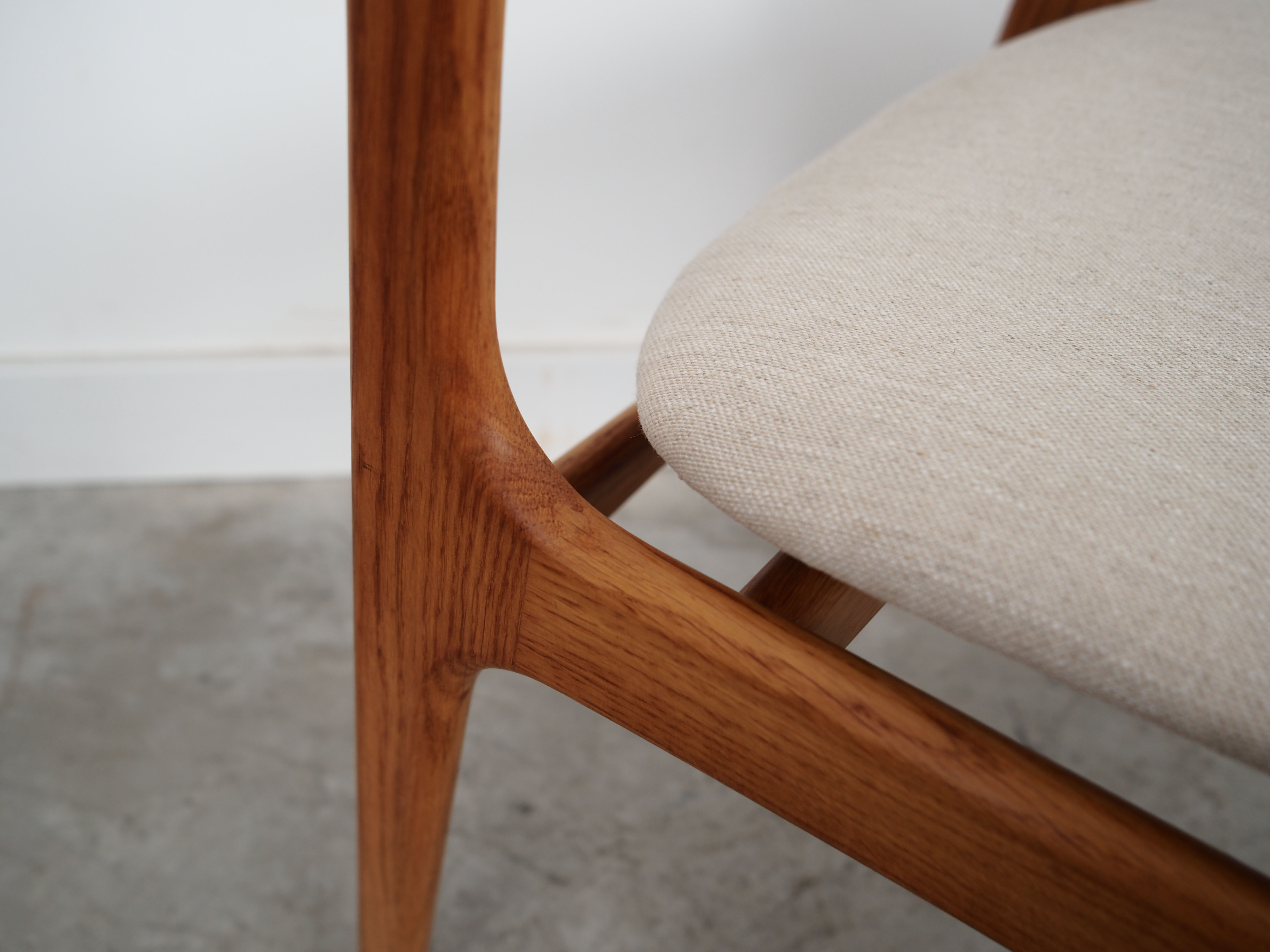 Ash chair, Danish design, 1960s, designer Erik Buch