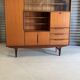 Very beautiful Scandinavian highboard in teak from the 1960s.