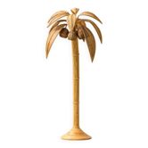 Lampadaire cocotier/ palmier en rotin