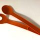 Cutlery or salad clips Tupperware vintage orange 70s