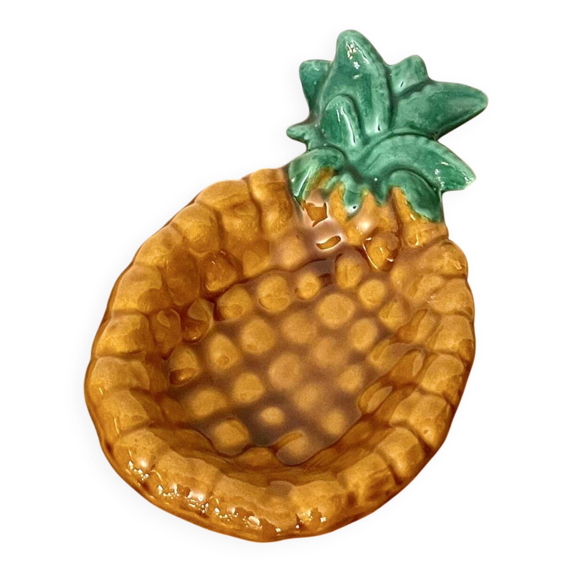 Vide-poche / plat ananas —  Vallauris — vers 1960–19