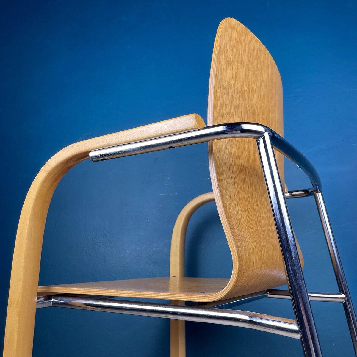 Mid-century dining chair by Stol Kamnik, Yugoslavia, 1980s.