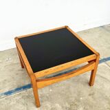 Baumann coffee table with black medium-density top