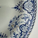 11 assiettes armoriées Gien, XIXème