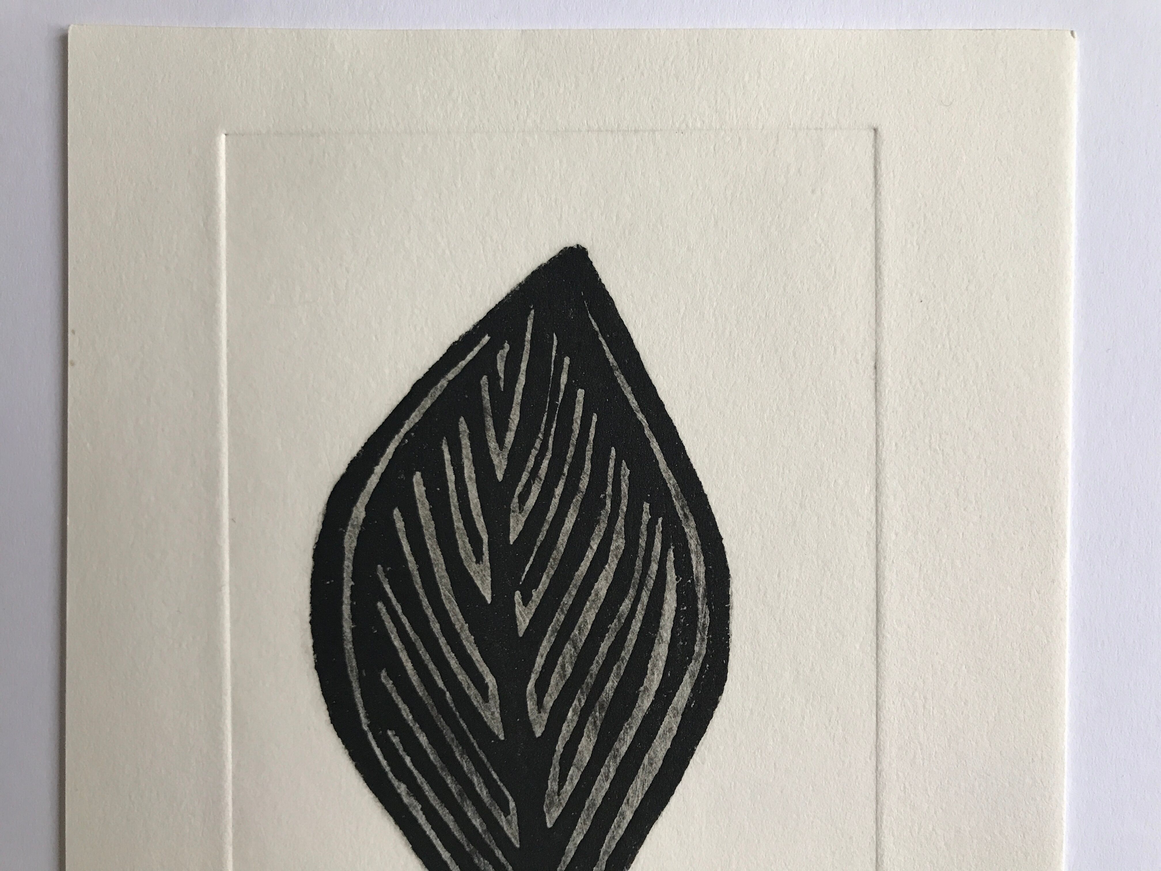 Original etching signed and justified by Raoul UBAC, Letter from Los Chandos, 1975