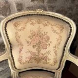 Fauteuil vintage style Louis XV
