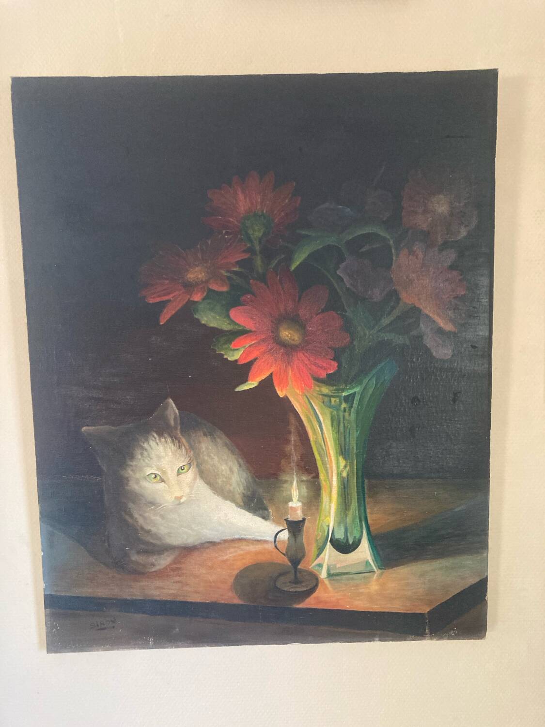 Oil painting on canvas