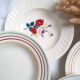 Vintage Gien and St Amand soup plates