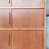 Large teak buffet bookcase 1950