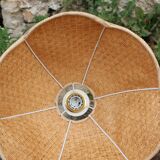 Realectrified rattan flower suspension