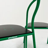 Green Chair Il Bottone by Paolo Parigi for Heron Parigi, 1980