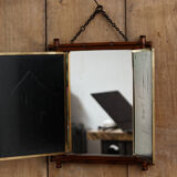 Miroir de barbier tryptique LB Patented 28x33cm