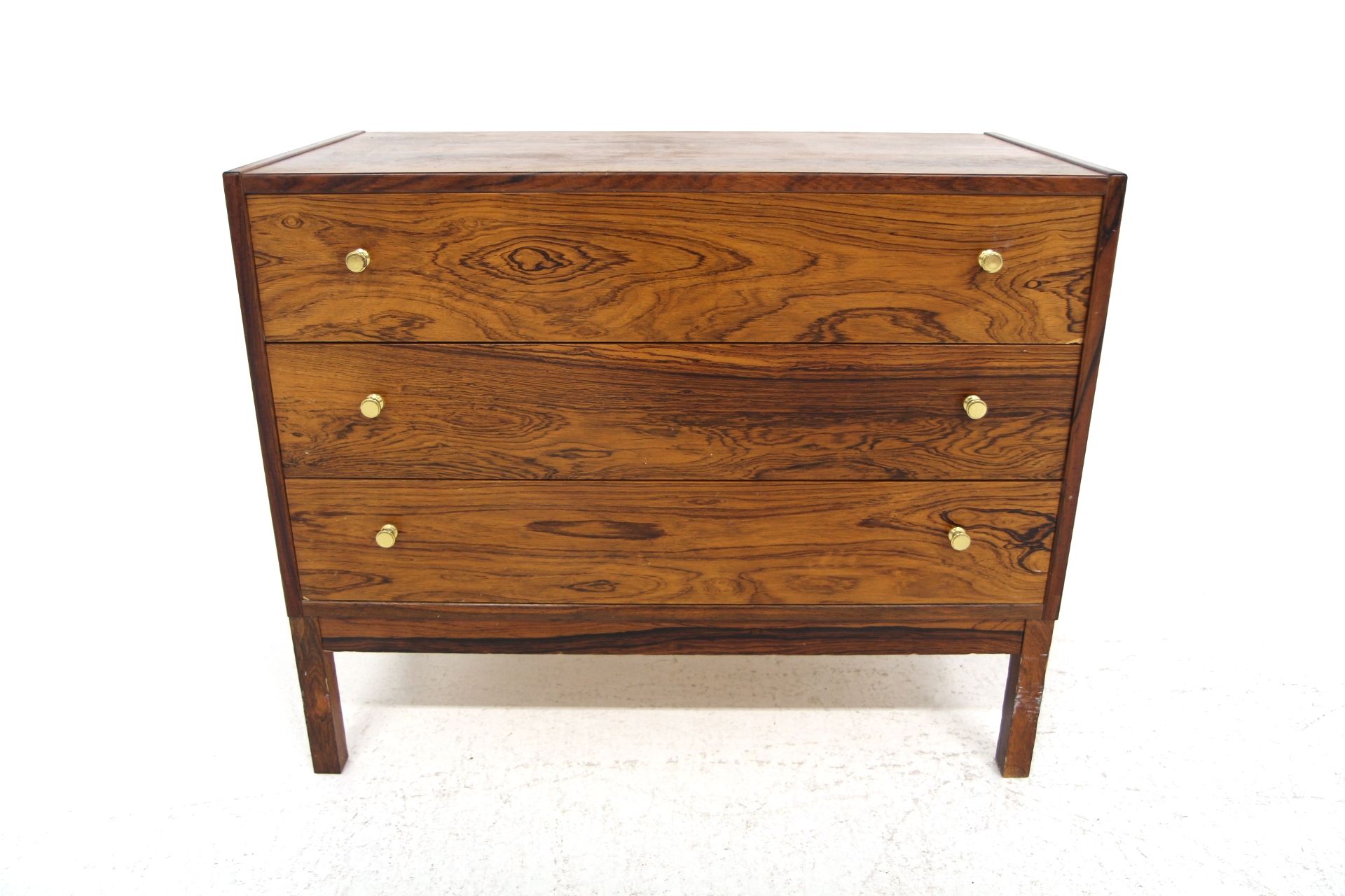 Scandinavian rosewood chest of drawers Sweden 1960