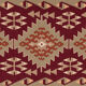 Vintage turkish kayseri kilim rug 4' x 7'5"