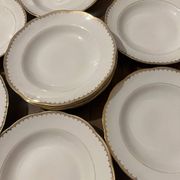 Set of 11 soup plates - Pommier Dureil 72 - L'Étoile Porcelain