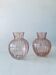 Pair of glass vases