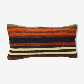 30x60 cm Kilim Cushion,Vintage Cushion Cover