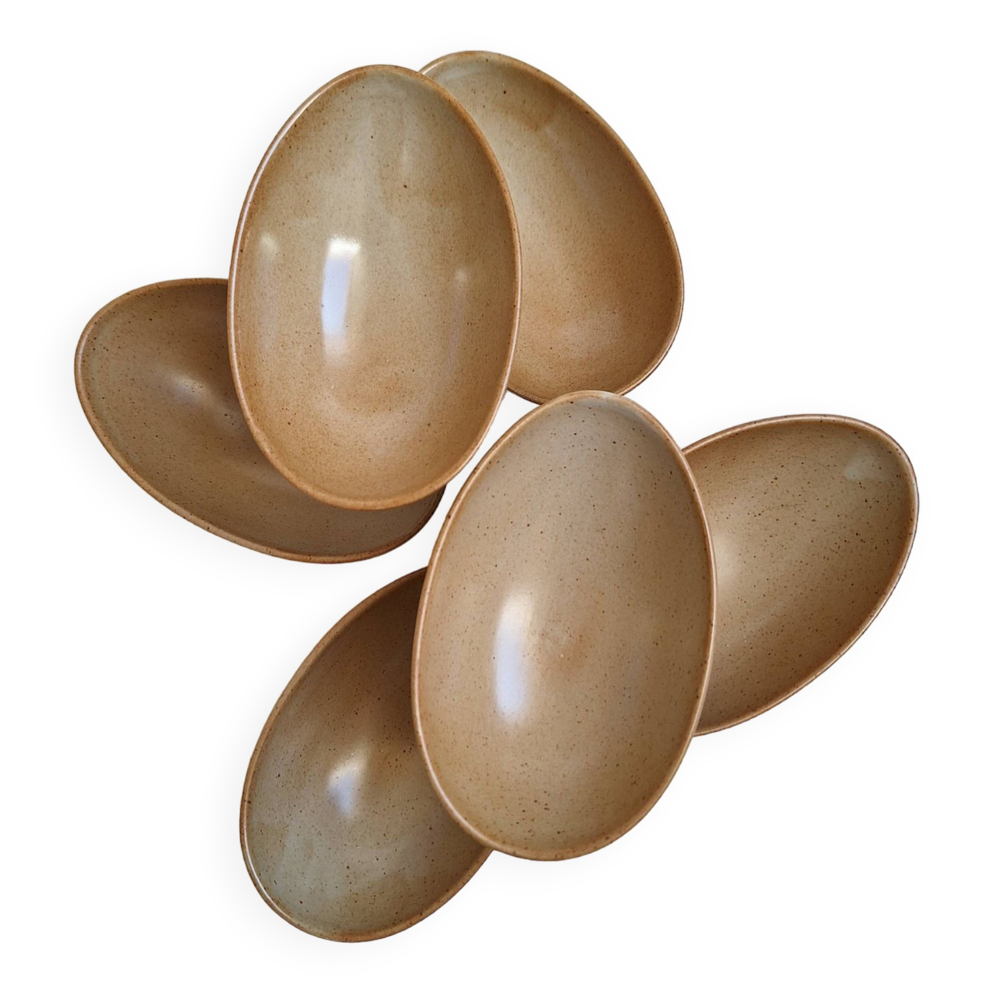 Vintage village stoneware ramekin