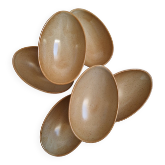 Vintage village stoneware ramekin