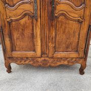 Wardrobe 2 doors louis xv walnut of the xix th siecle