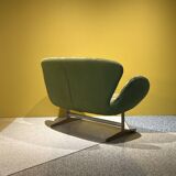 Space Age Sofa Hans Wegner Style, Denmark, 1970's