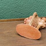 African terracotta candle holder