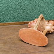 African terracotta candle holder