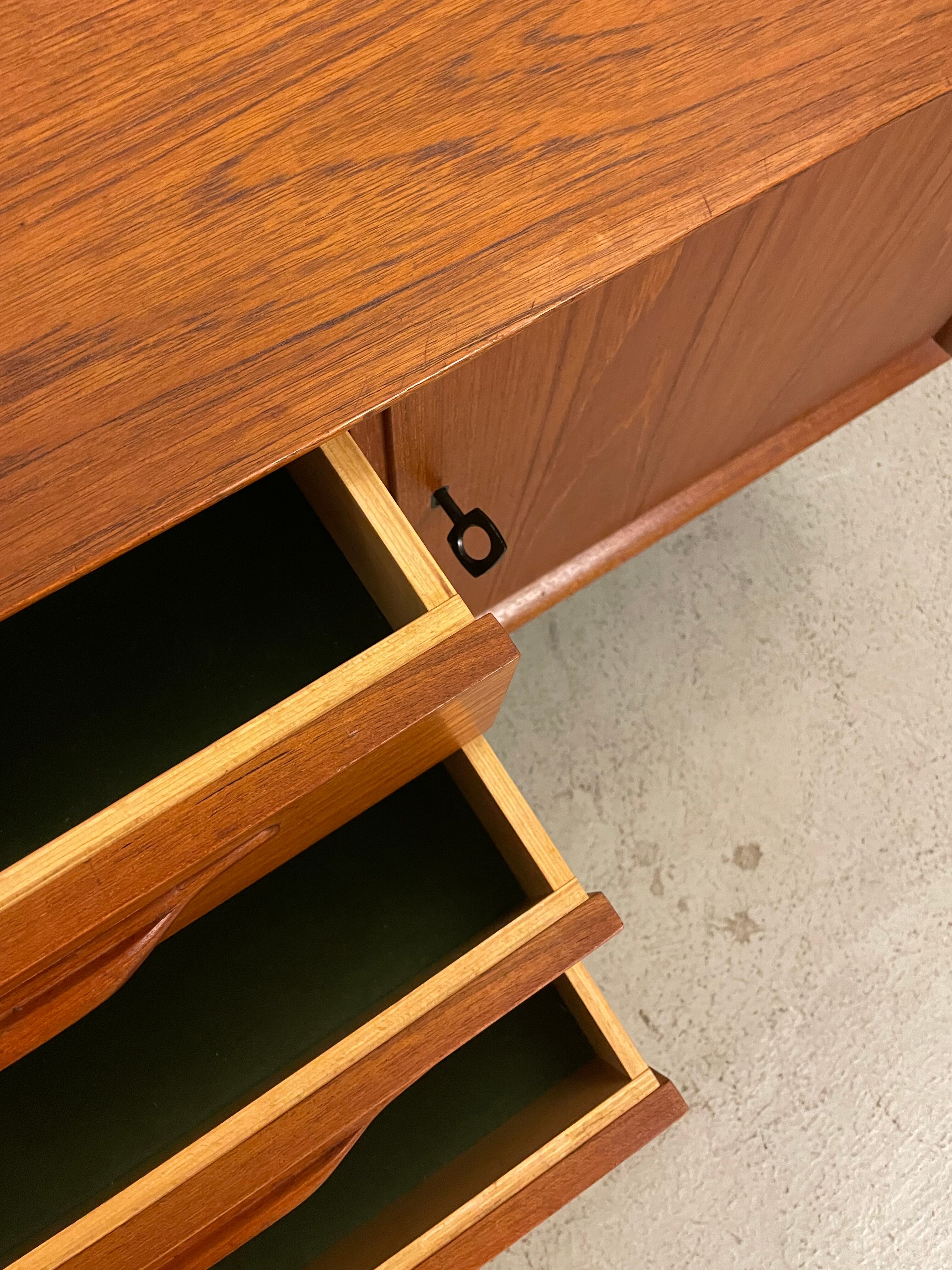MidCentury Teak Sideboard by Heinrich Riestenpatt 1960s