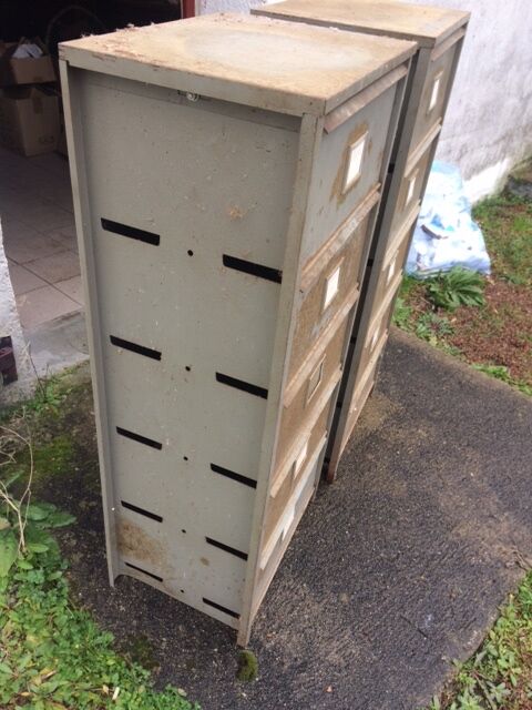 Lot de 2 meubles à clapet