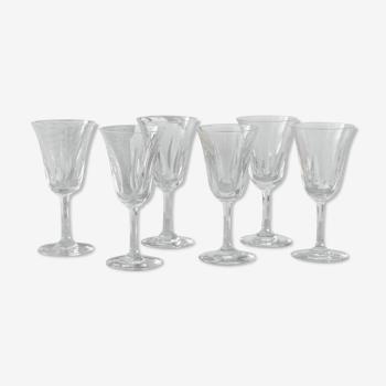 Set of 6 glasses with port St Louis cerdanya model