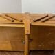 Wooden sewing box