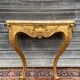 Console en bois doré de style Louis XV