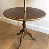 Neoclassical round table with triple tiers