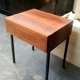 Bedside table in rosewood 1950s