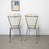 Pair of kitchen chairs Tubménager skaï