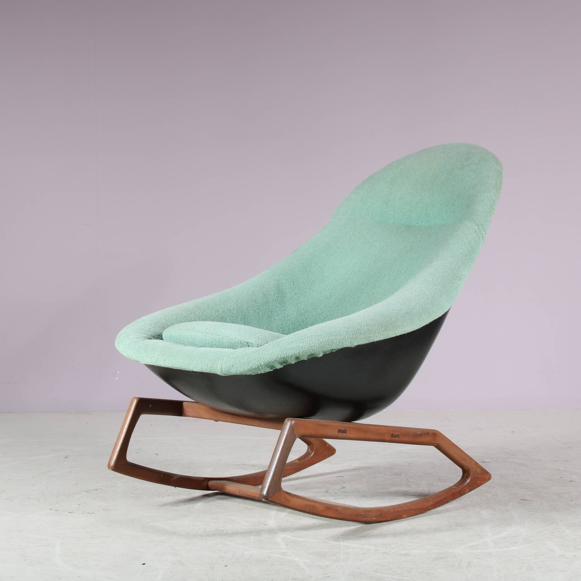 1960s “Gemini” rocking chair by Walter S. Chenery for Lurashell, UK