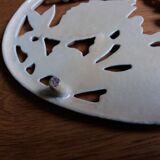 Cast iron fish trivet