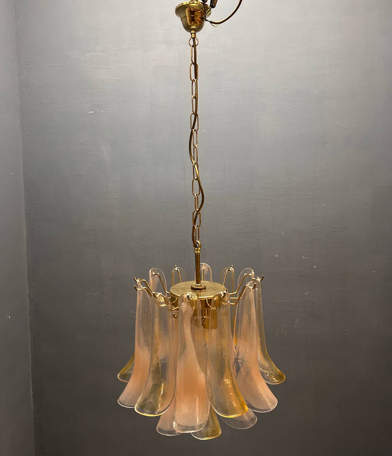 Murano Glass Petals Chandelier by La Murrina, 1980s, Italy