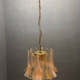 Murano Glass Petals Chandelier by La Murrina, 1980s, Italy