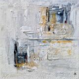 Abstract painting table