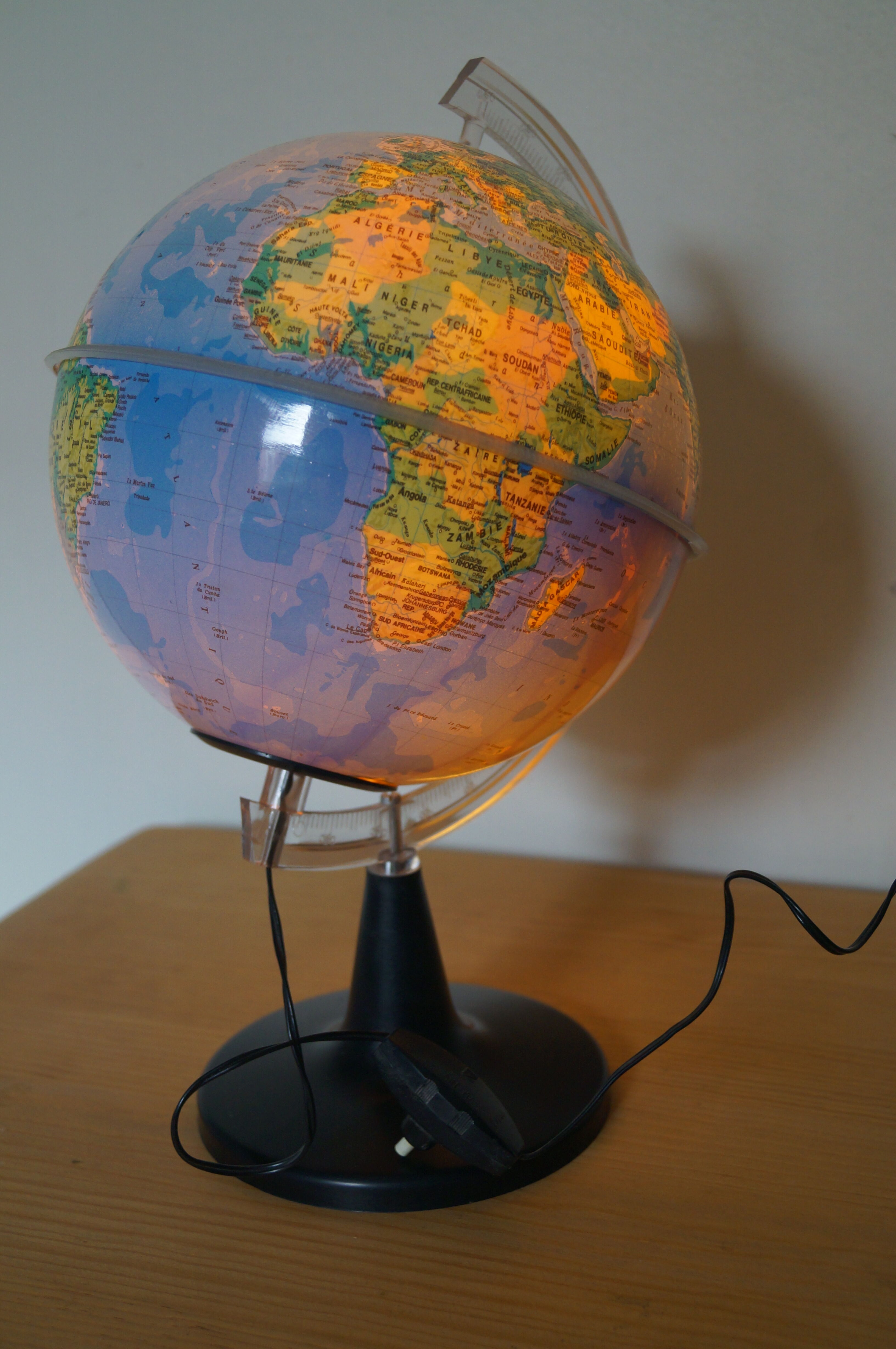 Mappemonde italienne 1960
