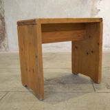 Series of eight stools Les Arcs Charlotte Perriand