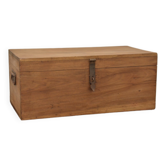 Walnut travel chest