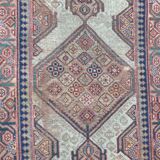 Tapis ancien persan sarab couloir 110x460 cm