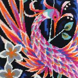 Tapisserie oiseau de paradis