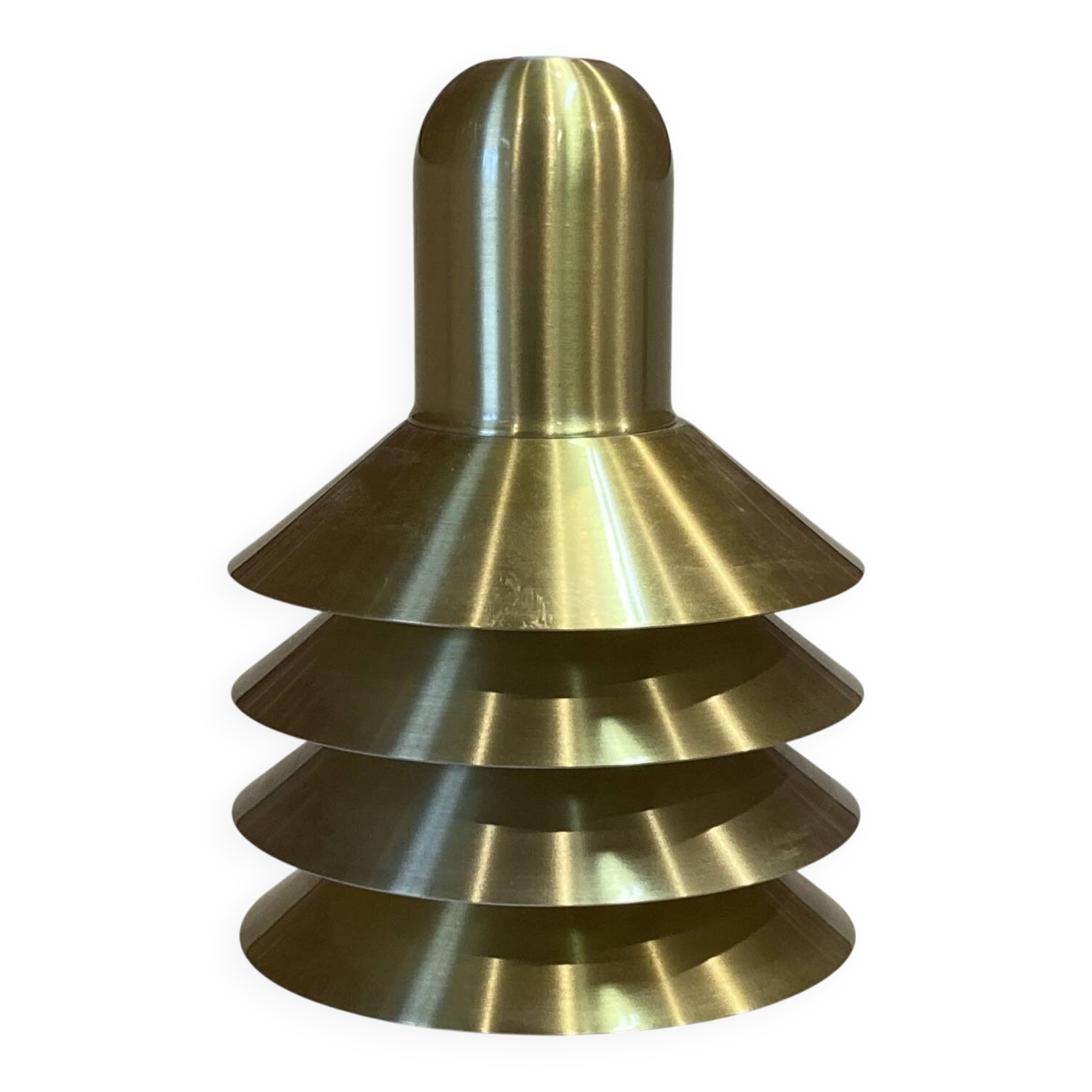 Scandinavian design metal suspension.