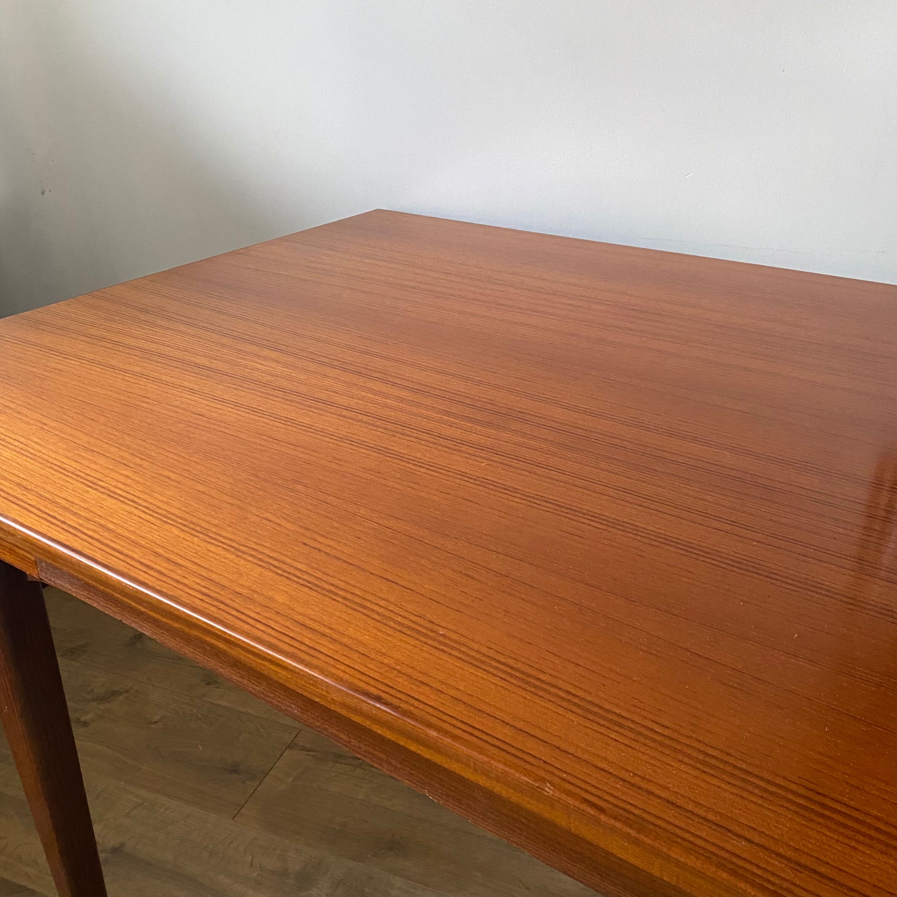 Scandinavian teak table