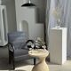 Vase transparent en verre H22