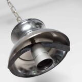 Murano glass globe pendant light Maazzega edition Italian design 70